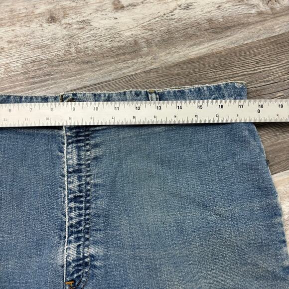 Vintage 70s Levis Faded Wash Blue Mens 36x30 Relaxed Yellow Tab Jeans - Picture 6 of 11